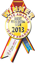 iDate 2013 Award Best Niche Dating Site